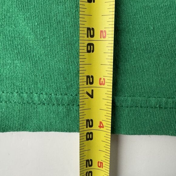 Christmas Shirt Size 2XL Green Nice Until Proven Naughty Crew Neck Pullover - Picture 7 of 10